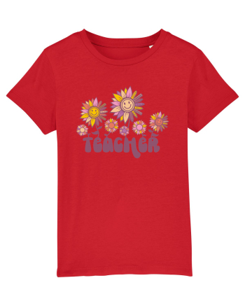 Retro Teacher Red