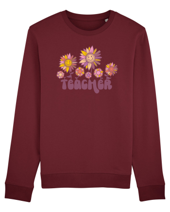 Retro Teacher Burgundy