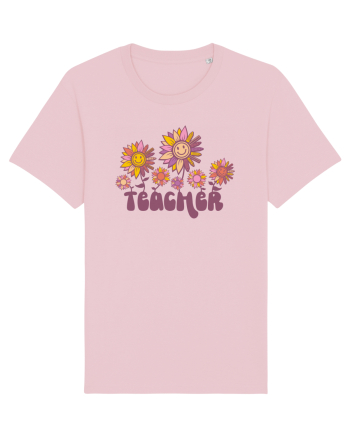 Retro Teacher Cotton Pink
