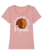Îmi place să mă joc cu păpușile Tricou mânecă scurtă guler larg fitted Damă Expresser