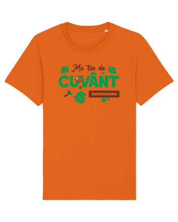Mă țin de cuvânt întotdeauna Bright Orange