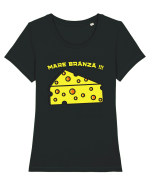 MARE branza Tricou mânecă scurtă guler larg fitted Damă Expresser