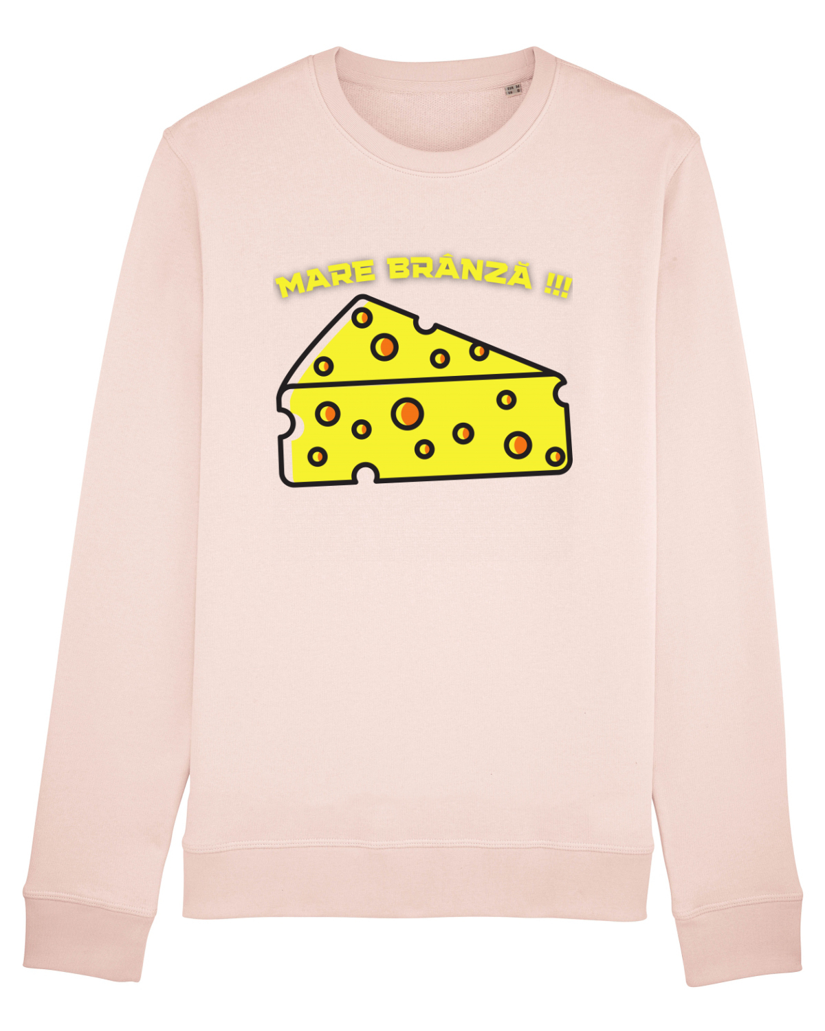 Bluză mânecă lungă Unisex Rise Candy Pink