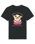 When You Start To Think About Your Crush Tricou mânecă scurtă Unisex Rocker