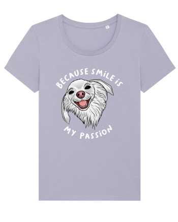 Because Smile is My Passion Lavender