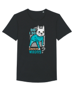 Did I Do Something Wrong Tricou mânecă scurtă guler larg Bărbat Skater