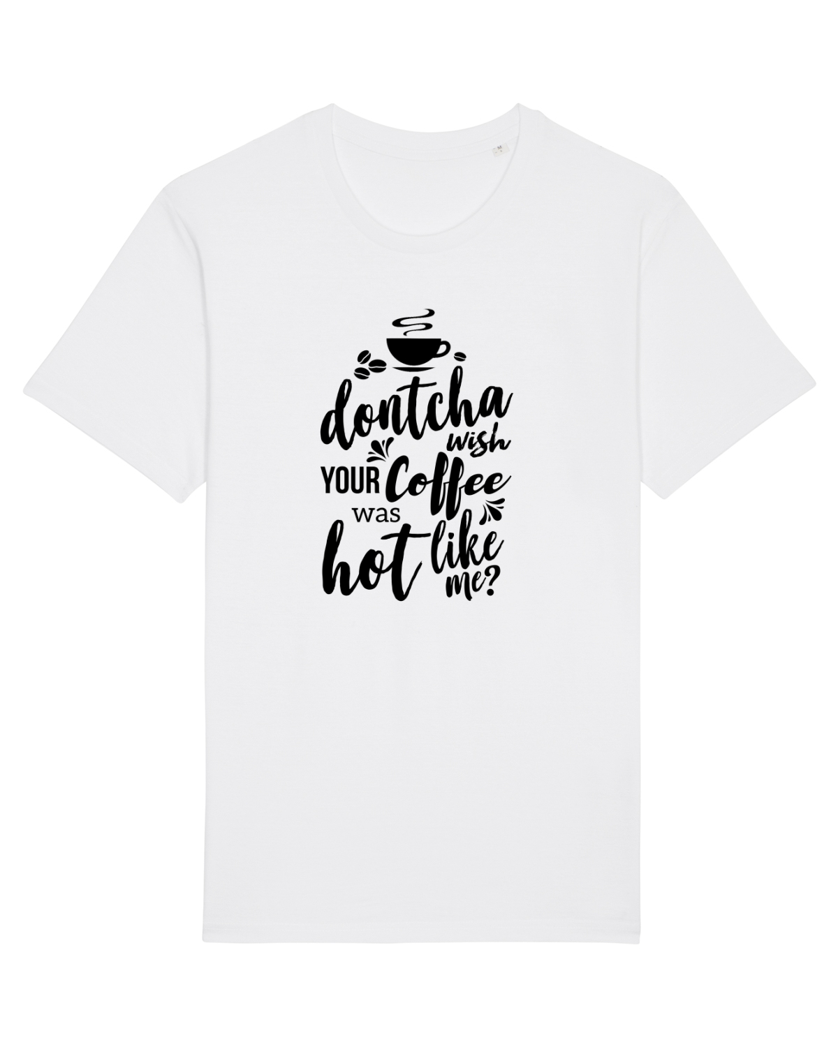 Tricou mânecă scurtă Unisex Rocker White