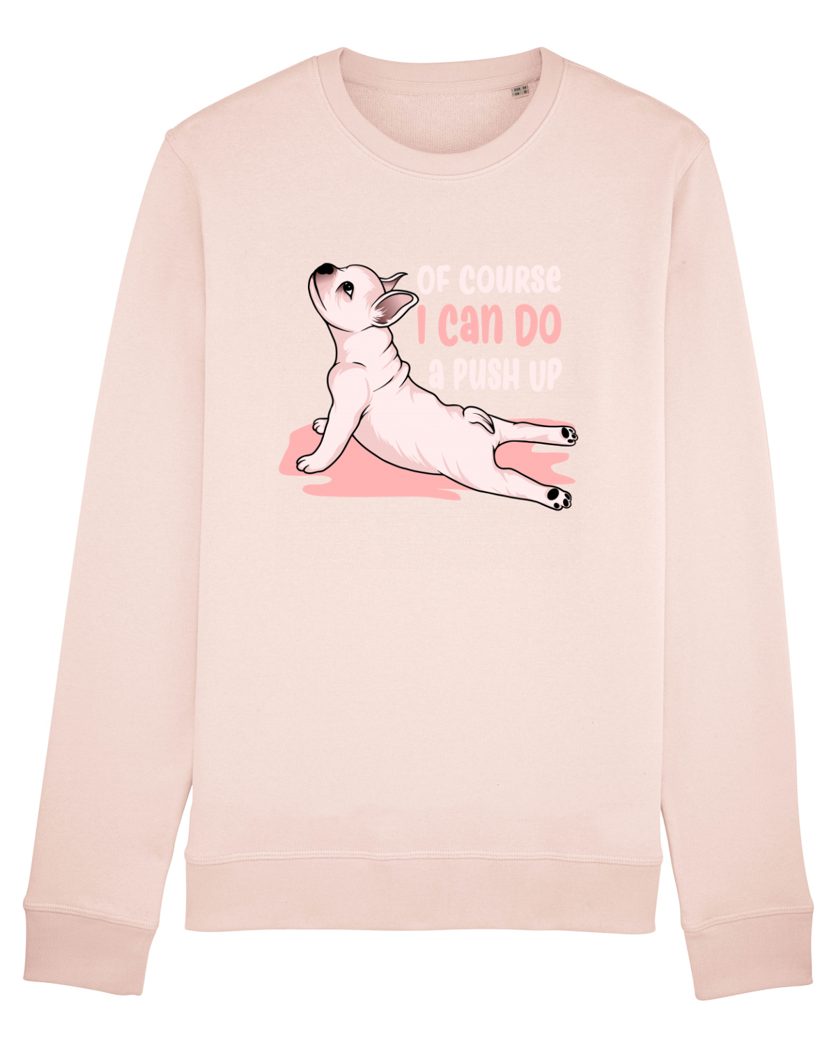 Bluză mânecă lungă Unisex Rise Candy Pink
