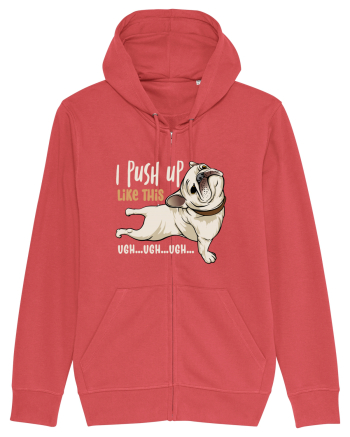 I Push Up Like This Carmine Red