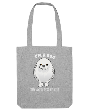 I'm a Dog But Looks Like An Egg Heather Grey