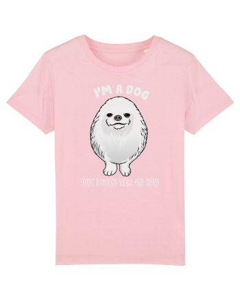 I'm a Dog But Looks Like An Egg Cotton Pink