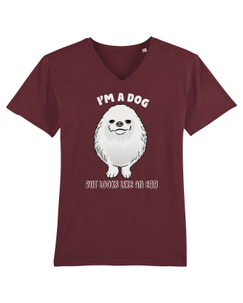 I'm a Dog But Looks Like An Egg Burgundy