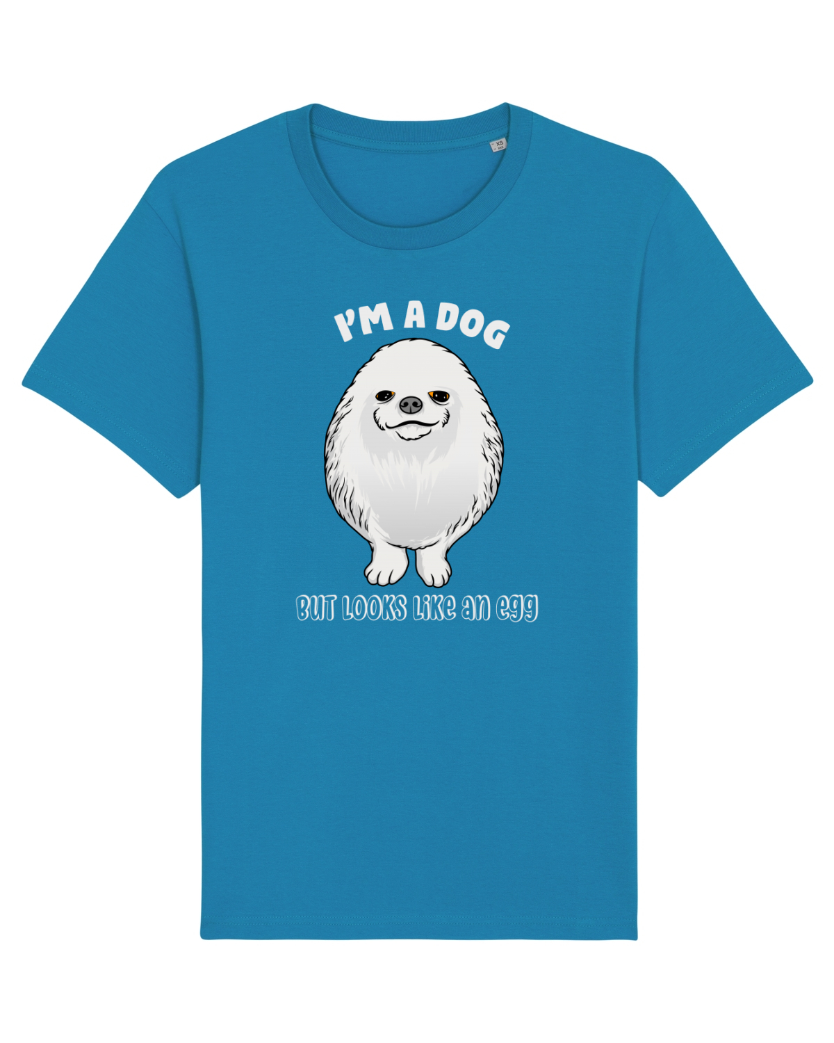 Tricou mânecă scurtă Unisex Rocker Azur
