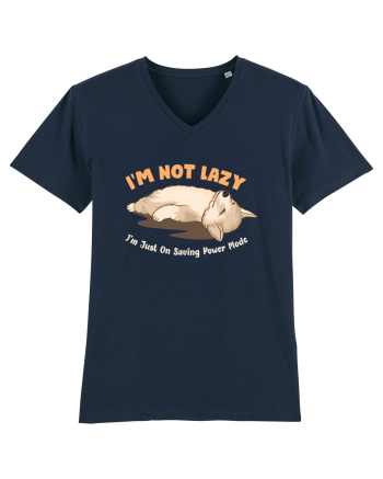 I'm Not Lazy I'm Just On Saving Power Mode French Navy