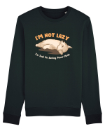 I'm Not Lazy I'm Just On Saving Power Mode Bluză mânecă lungă Unisex Rise