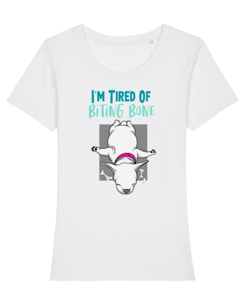 I'm Tired Of Biting Bone White