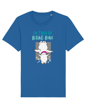 I'm Tired Of Biting Bone Royal Blue