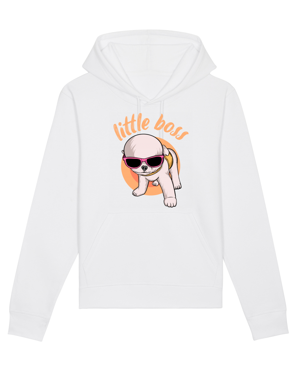 Hanorac Unisex Drummer White