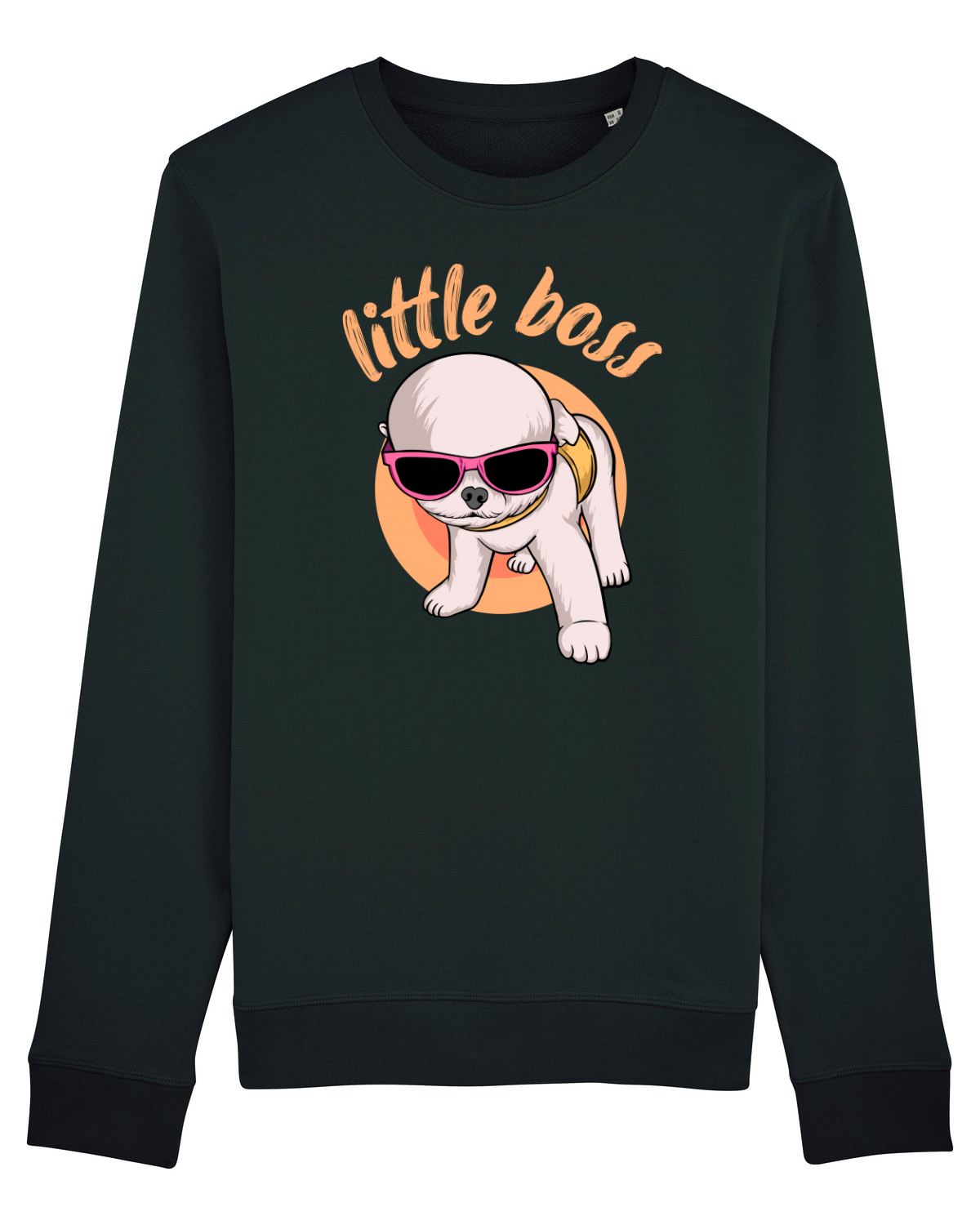 Bluză mânecă lungă Unisex Rise Black