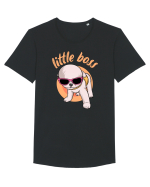 Little Boss Tricou mânecă scurtă guler larg Bărbat Skater