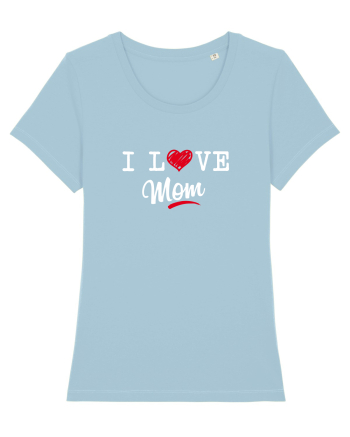 I love mom Sky Blue