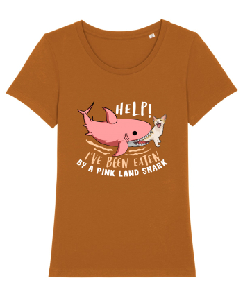 Help, I've Been Eaten By a Pink Land Shark Roasted Orange