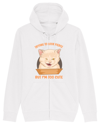 Trying To Look Fierce But I'm Too Cute White