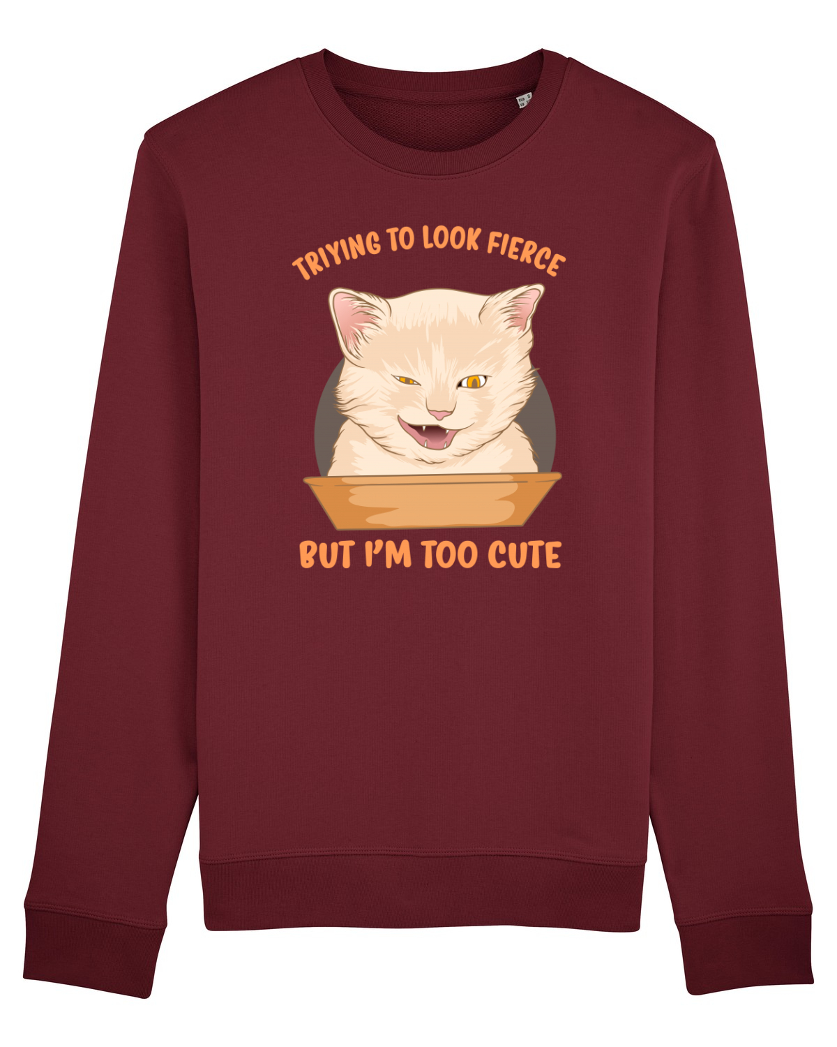 Bluză mânecă lungă Unisex Rise Burgundy