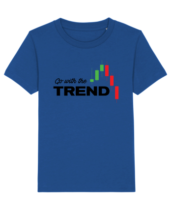 Go with the trend - white Majorelle Blue