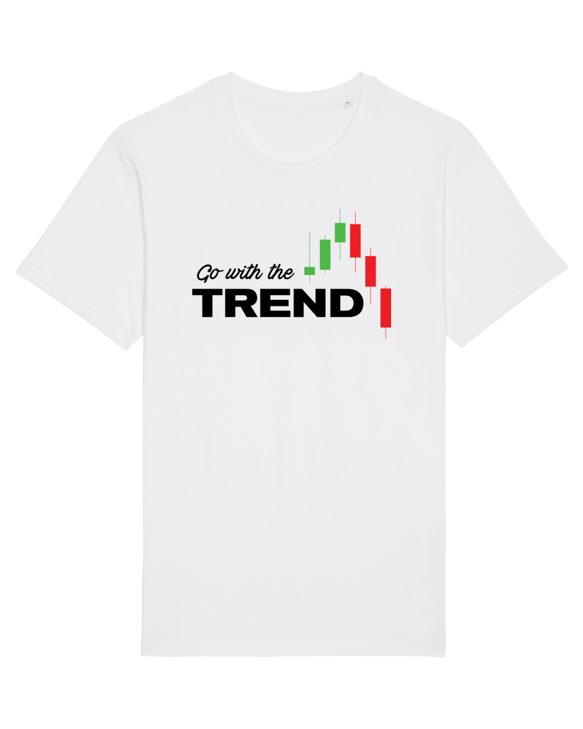 Tricou mânecă scurtă Unisex Rocker White