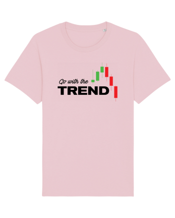 Go with the trend - white Cotton Pink