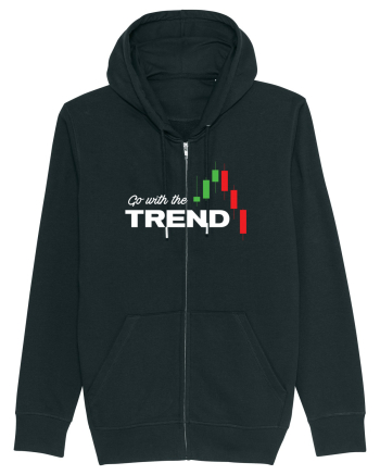 Go with the trend - dark bg Black