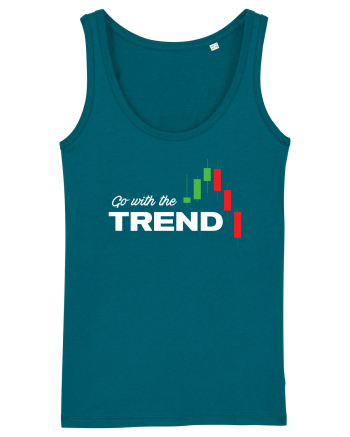 Go with the trend - dark bg Ocean Depth