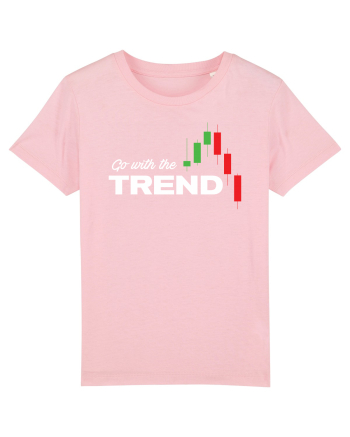 Go with the trend - dark bg Cotton Pink