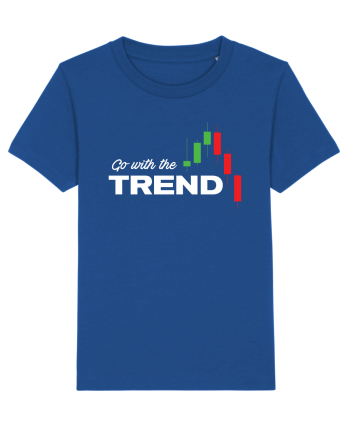 Go with the trend - dark bg Majorelle Blue