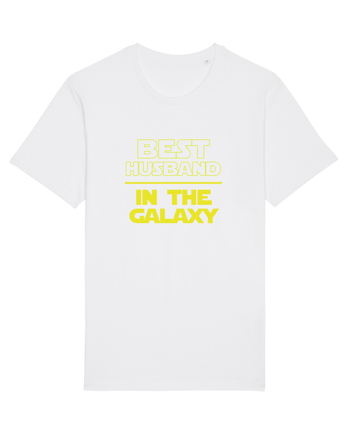 Tricou mânecă scurtă Unisex Rocker White