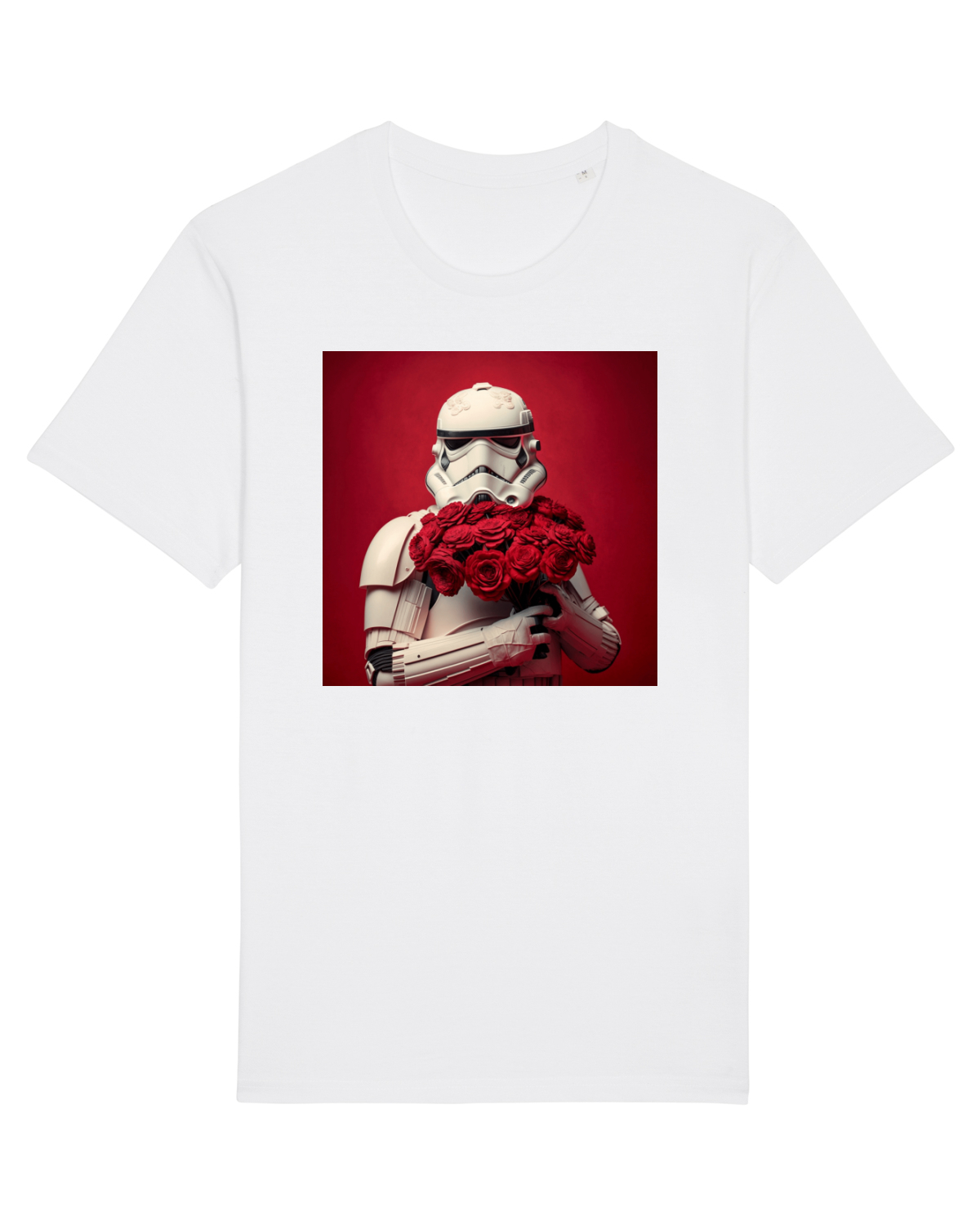 Tricou mânecă scurtă Unisex Rocker White