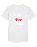 My Husband Tricou mânecă scurtă guler larg Bărbat Skater