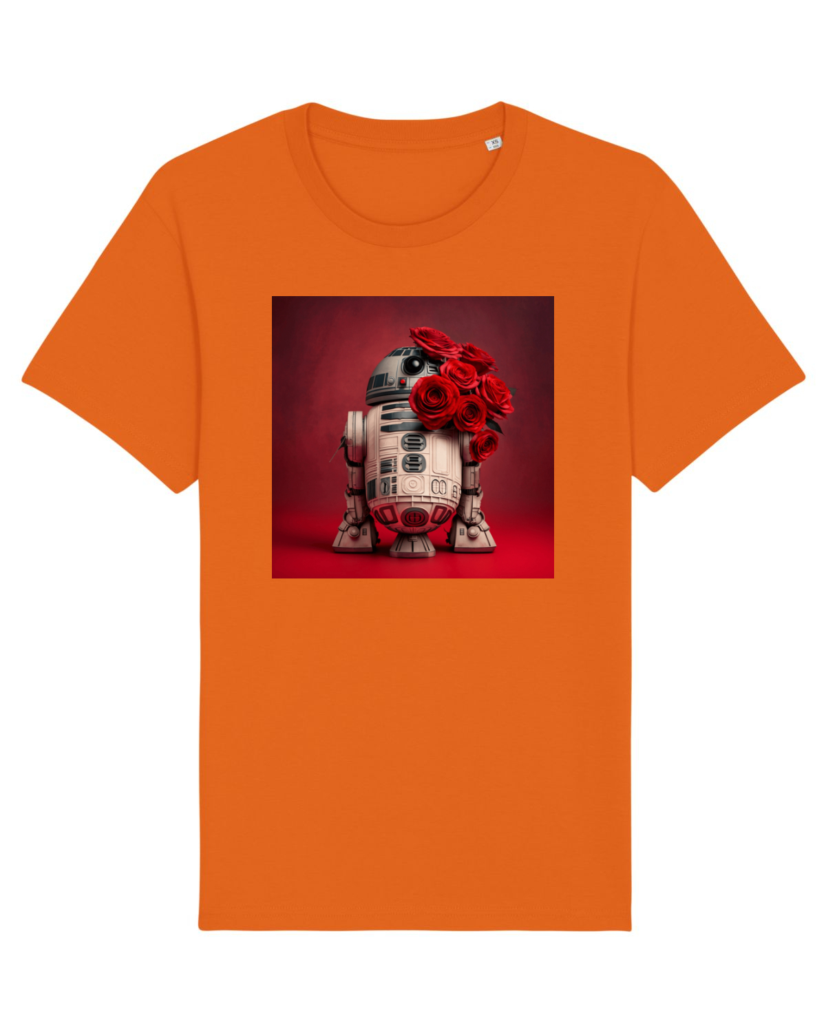 Tricou mânecă scurtă Unisex Rocker Bright Orange
