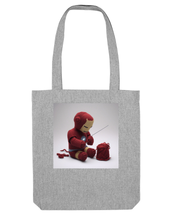 Iron Man Niddle Heather Grey