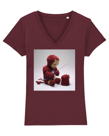 Iron Man Niddle Burgundy