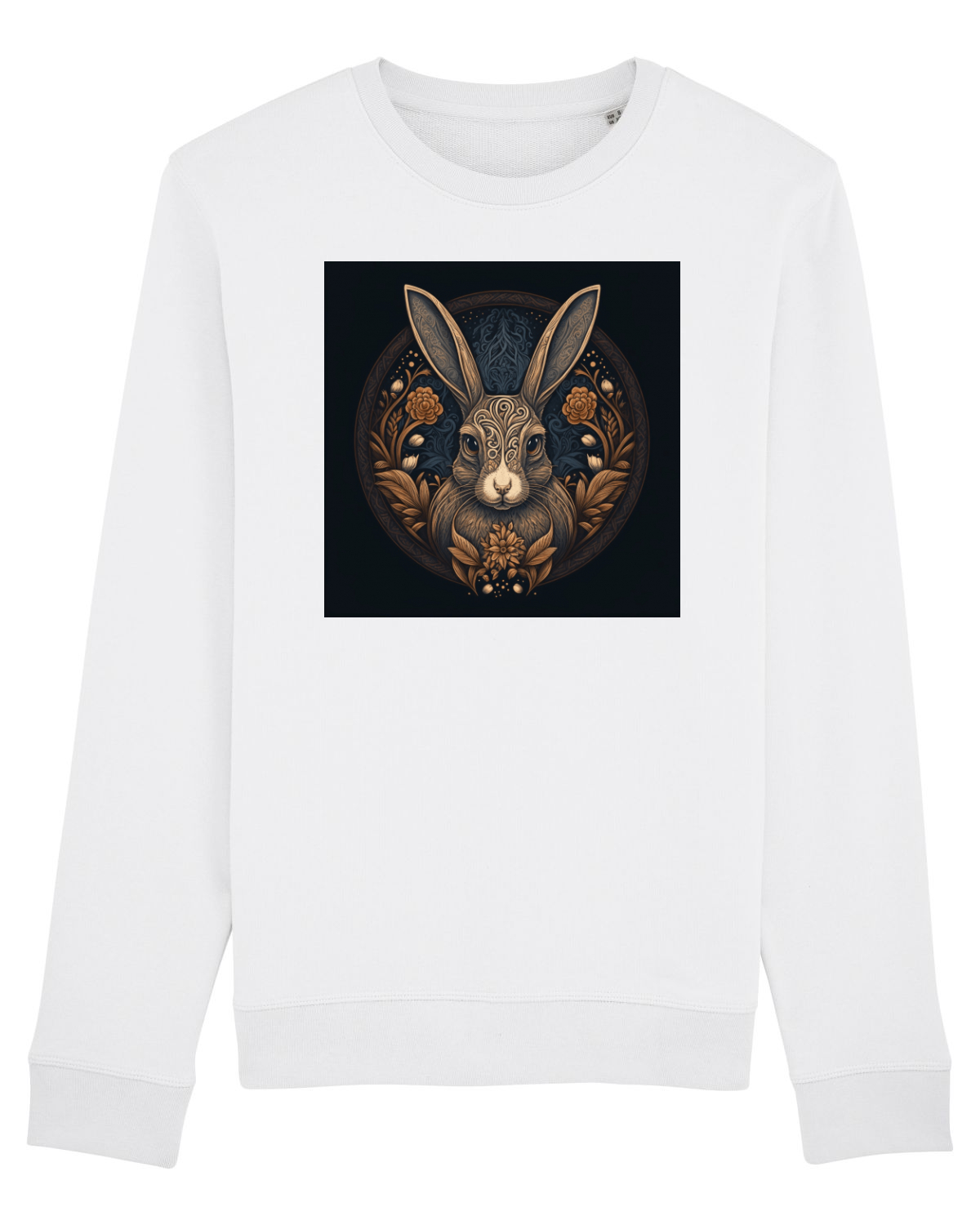 Bluză mânecă lungă Unisex Rise White