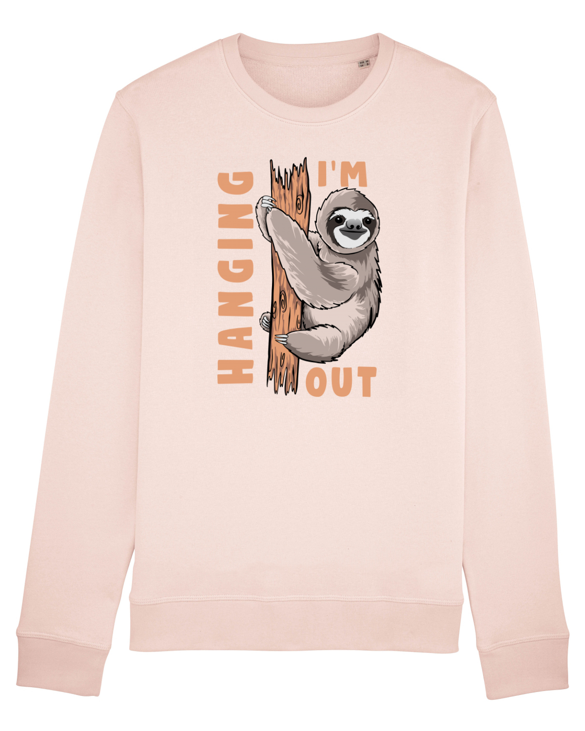 Bluză mânecă lungă Unisex Rise Candy Pink
