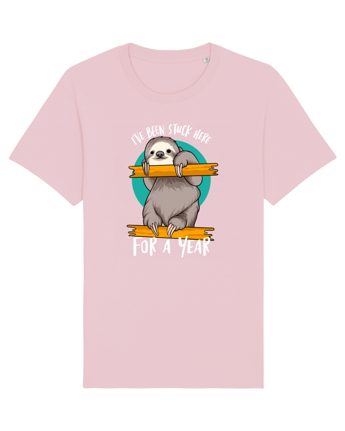 Tricou mânecă scurtă Unisex Rocker Cotton Pink