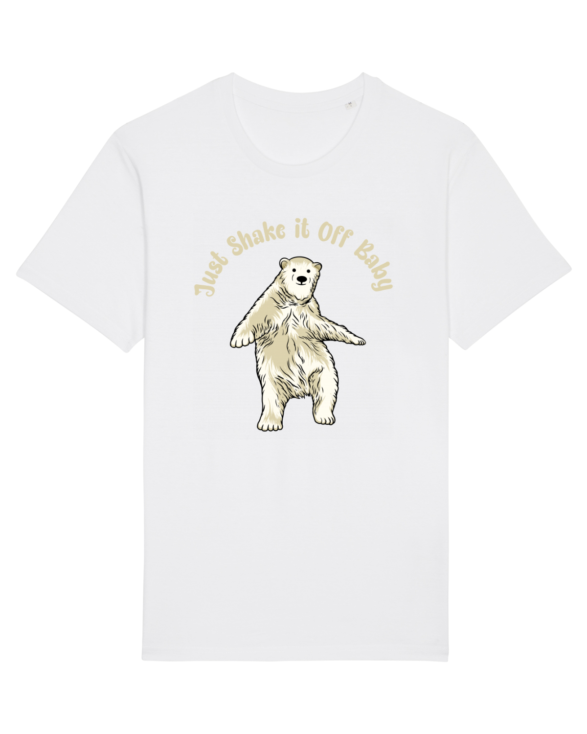 Tricou mânecă scurtă Unisex Rocker White