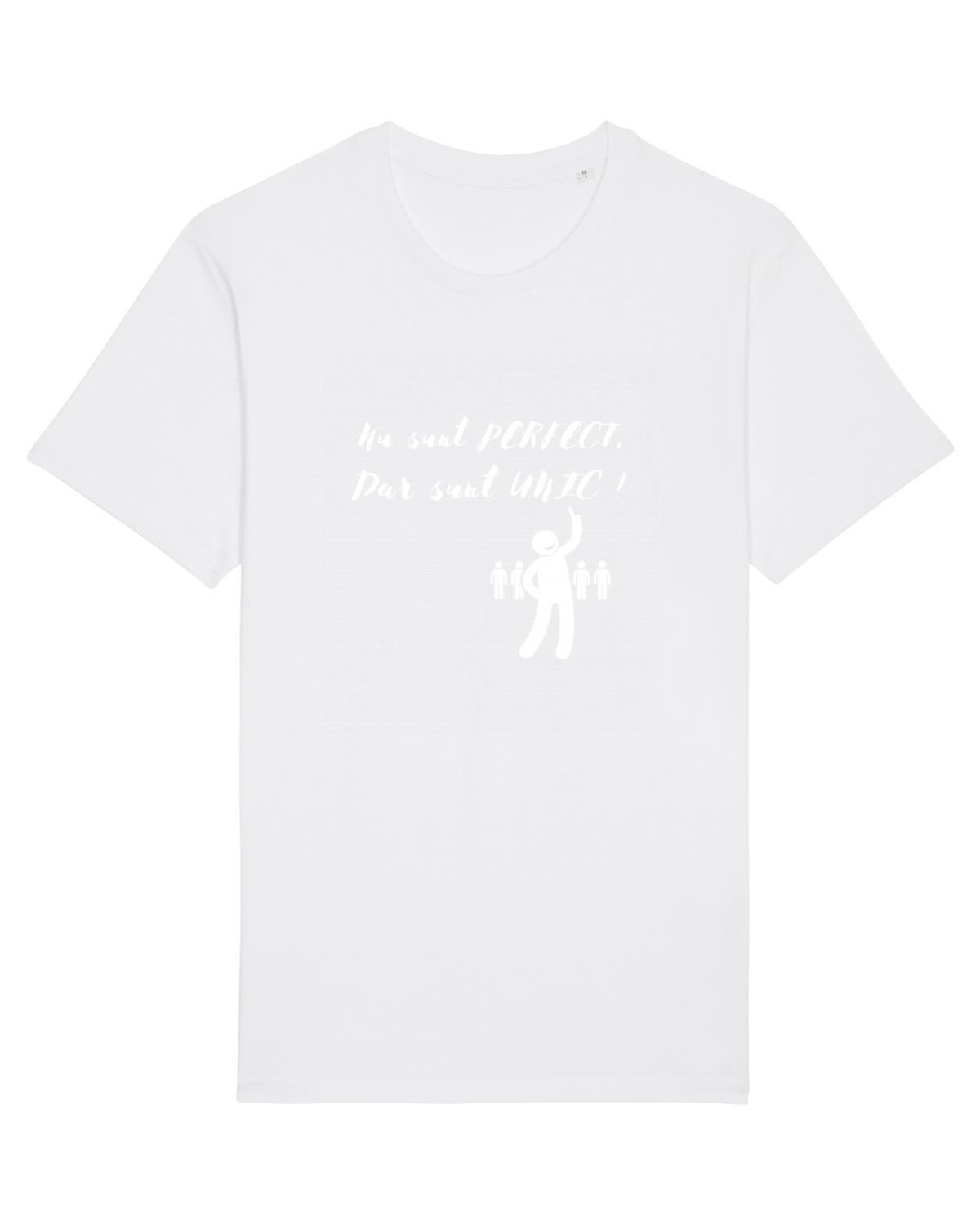 Tricou mânecă scurtă Unisex Rocker White