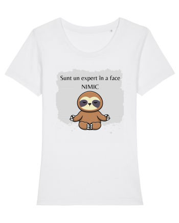 SUNT UN EXPERT IN A FACE NIMIC White
