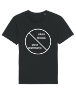 FARA REGULI - DOAR DISTRACTIE Tricou mânecă scurtă Unisex Rocker