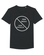 FARA REGULI - DOAR DISTRACTIE Tricou mânecă scurtă guler larg Bărbat Skater