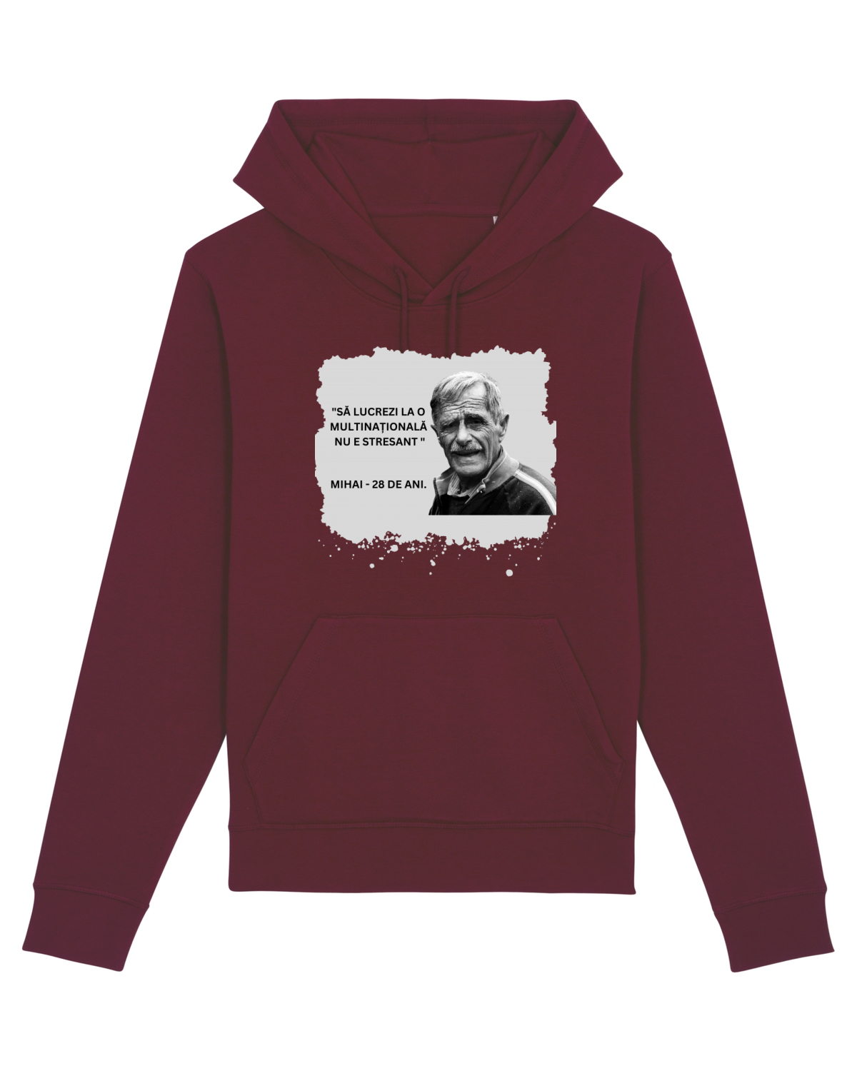 Hanorac Unisex Drummer Burgundy